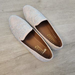 Steven Natural Comfort Rhinestone Embellished Flats SZ 8